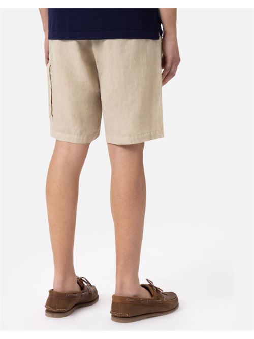 bermuda chinos with side pocket MC2 SAINT BARTH | MARSEILLE-00275HLINEN 11 BEIGE